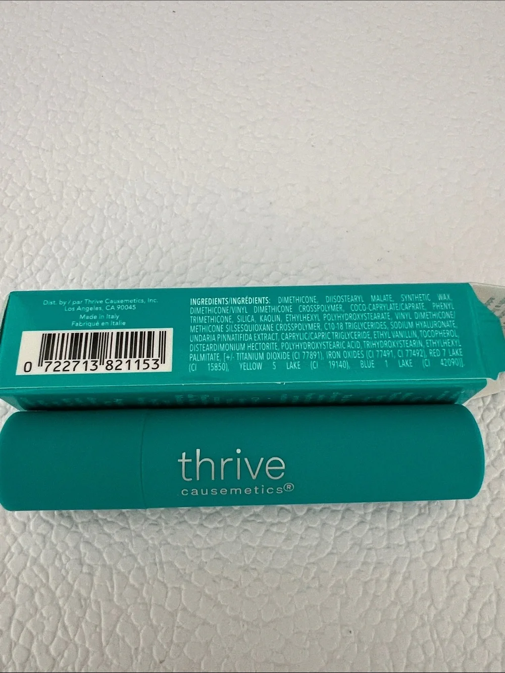 Thrive Sheer Strength Moisturizing Matte Lip Tint in Dr. Elizabeth - petal pink